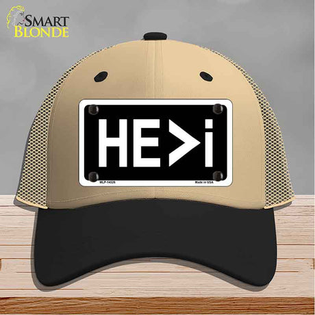 HE>i Novelty License Plate Hat HAT-MLP-14526