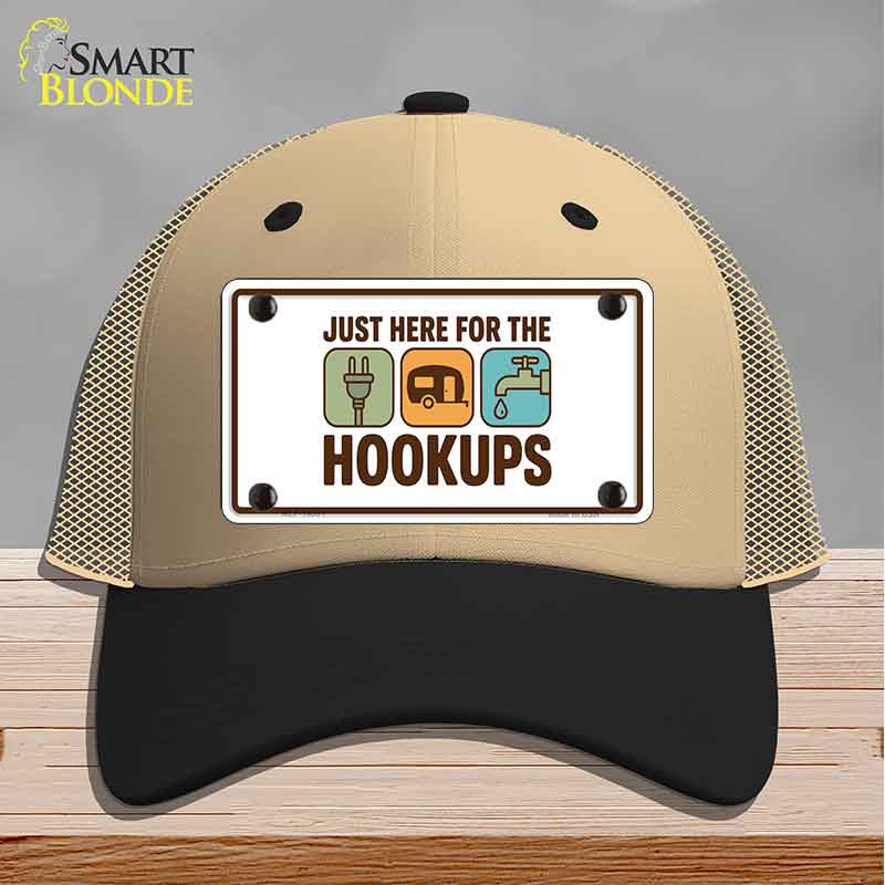 Just Here for the Hookups Novelty License Plate Hat HAT-MLP-14531