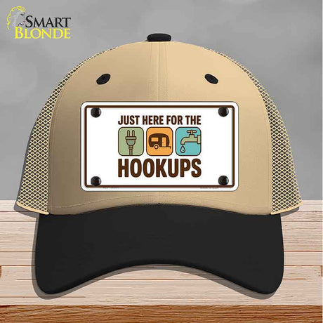 Just Here for the Hookups Novelty License Plate Hat HAT-MLP-14531