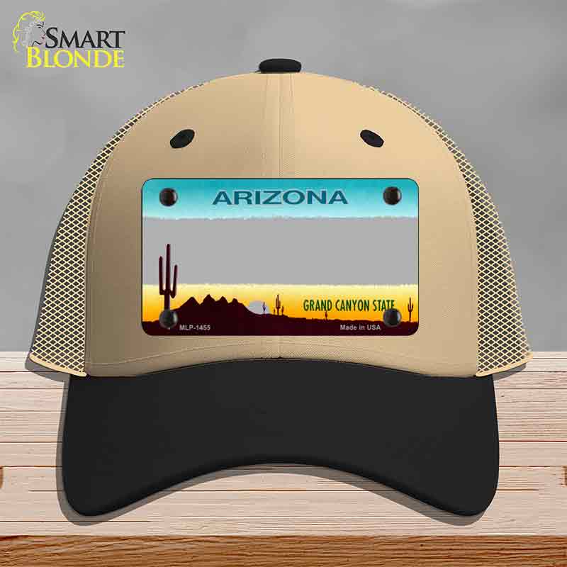 Arizona Gray State Blank Novelty License Plate Hat HAT-MLP-1455