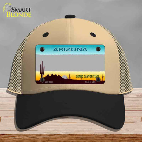 Arizona Gray State Blank Novelty License Plate Hat HAT-MLP-1455