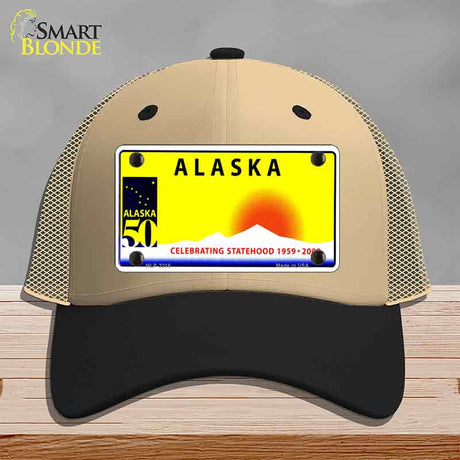 Alaska State Blank Novelty License Plate Hat HAT-MLP-2216