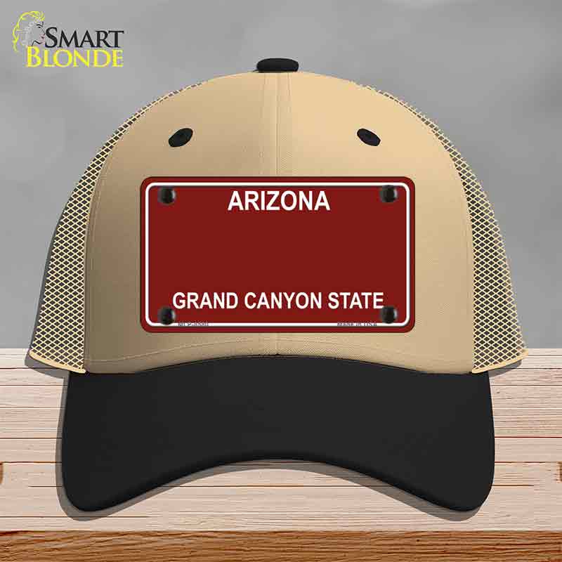 Arizona Red Novelty License Plate Hat HAT-MLP-8580