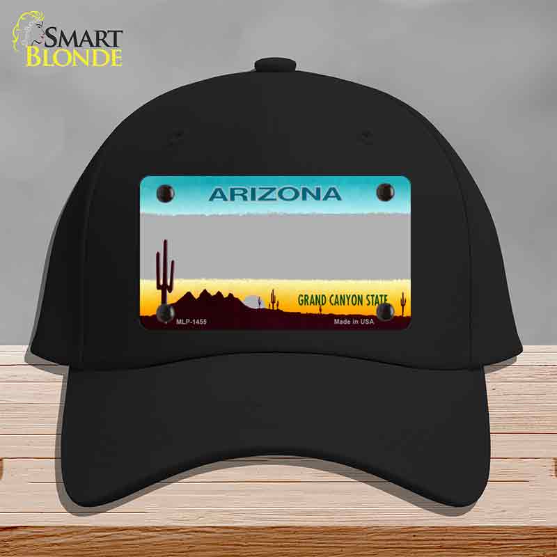 Arizona Gray State Blank Novelty License Plate Hat HAT-MLP-1455