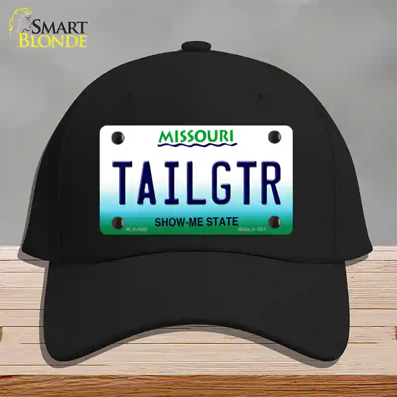 Tailgtr Missouri Novelty License Plate Hat Cotton / Black