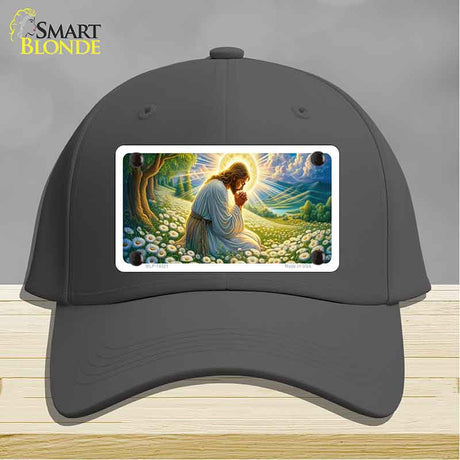 Jesus Praying Novelty License Plate Hat HAT-MLP-14521