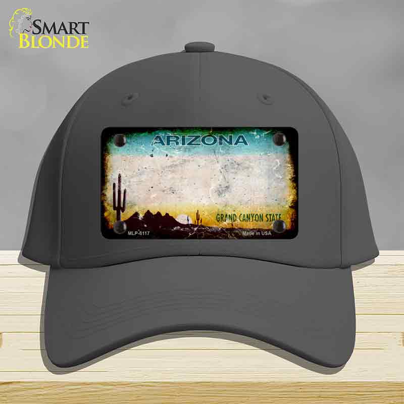 Arizona State Rusty Novelty License Plate Hat HAT-MLP-8117