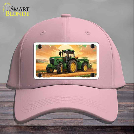 Tractor Sunset Novelty License Plate Hat HAT-MLP-14508