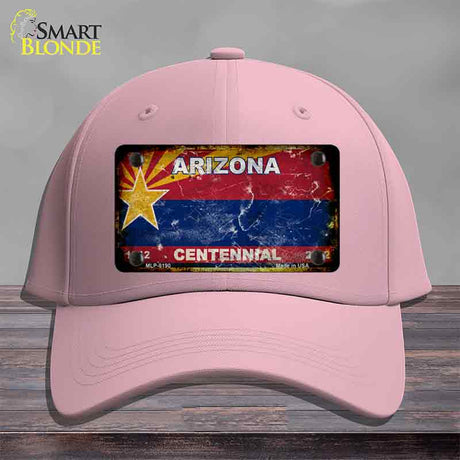 Arizona Centennial State Rusty Novelty License Plate Hat HAT-MLP-8190