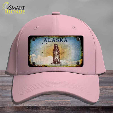 Alaska Bear Rusty Novelty License Plate Hat HAT-MLP-9512