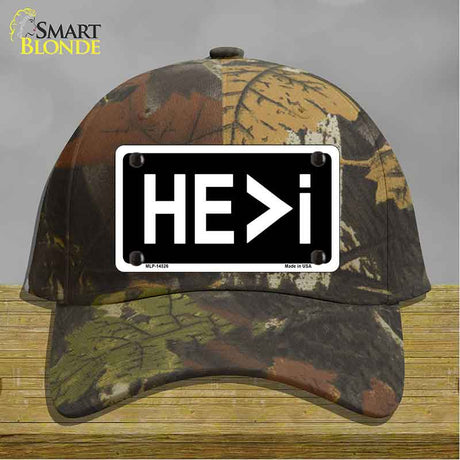 HE>i Novelty License Plate Hat HAT-MLP-14526