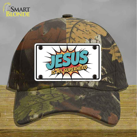 Jesus is My Superhero Novelty License Plate Hat HAT-MLP-14537