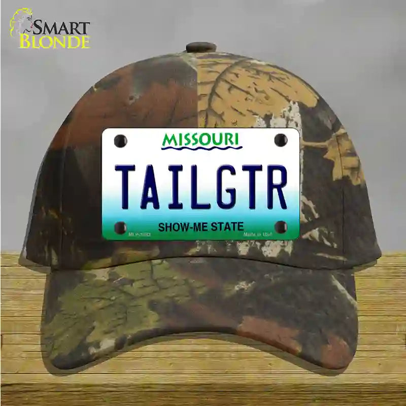 Tailgtr Missouri Novelty License Plate Hat Cotton / Camoflauge