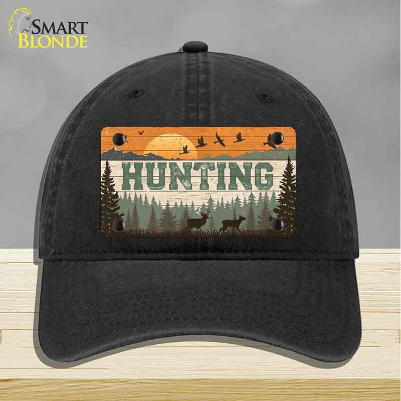 Hunting Sunset Novelty License Plate Hat HAT-MLP-14511