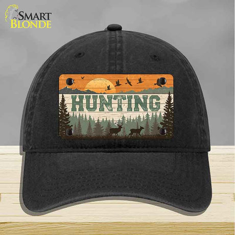 Hunting Sunset Novelty License Plate Hat HAT-MLP-14511