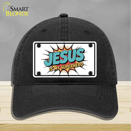 Jesus is My Superhero Novelty License Plate Hat HAT-MLP-14537