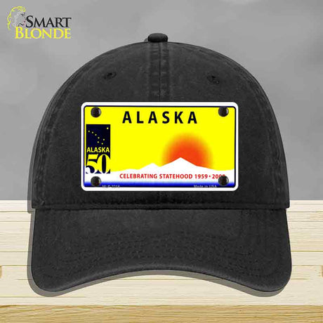 Alaska State Blank Novelty License Plate Hat HAT-MLP-2216