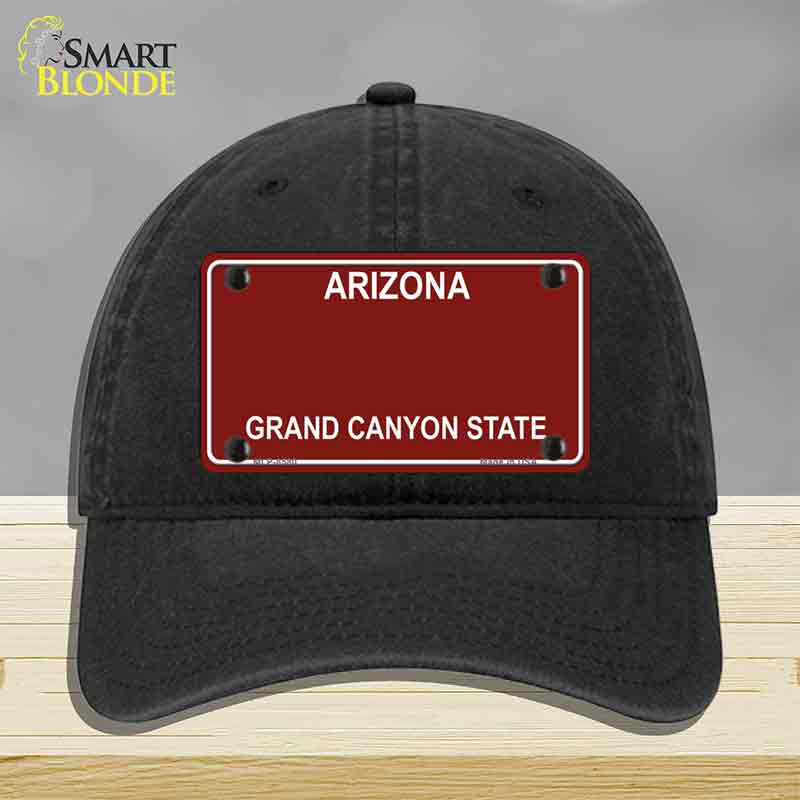 Arizona Red Novelty License Plate Hat HAT-MLP-8580