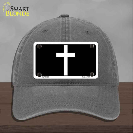 Cross Silhouette Novelty License Plate Hat HAT-MLP-14522