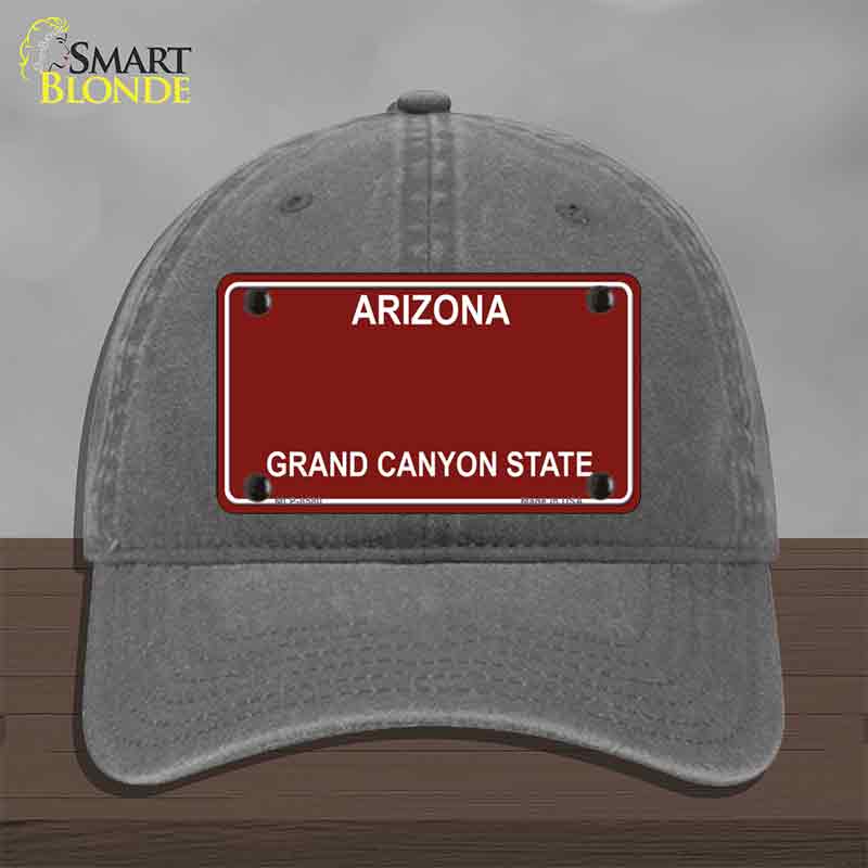 Arizona Red Novelty License Plate Hat HAT-MLP-8580