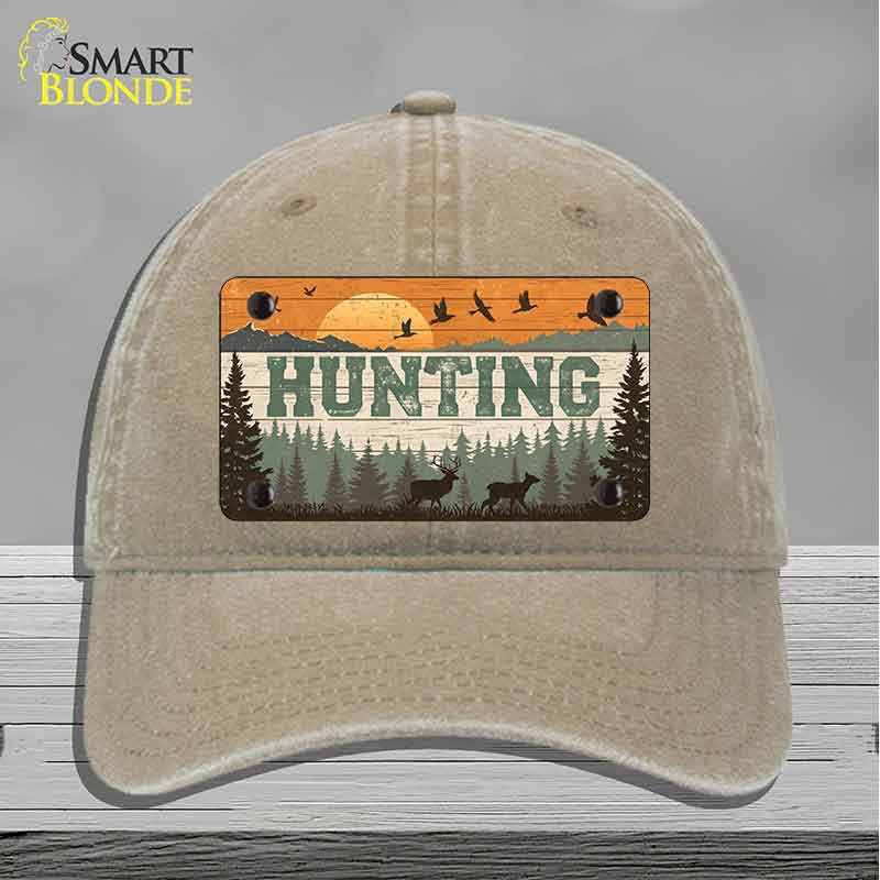Hunting Sunset Novelty License Plate Hat HAT-MLP-14511