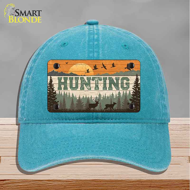 Hunting Sunset Novelty License Plate Hat HAT-MLP-14511
