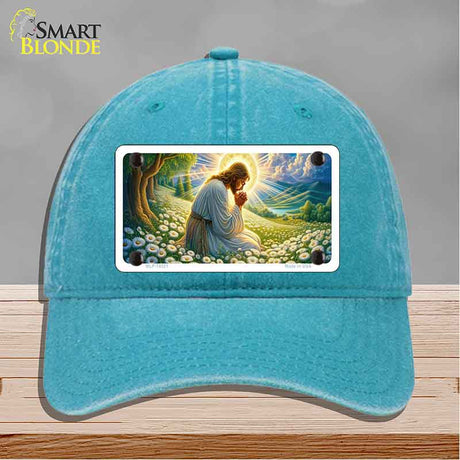 Jesus Praying Novelty License Plate Hat HAT-MLP-14521