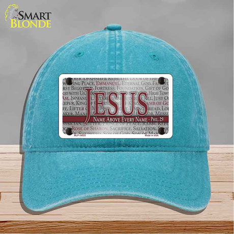 Jesus Name Above Every Name Novelty License Plate Hat HAT-MLP-14525