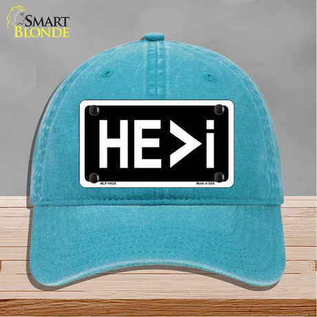 HE>i Novelty License Plate Hat HAT-MLP-14526