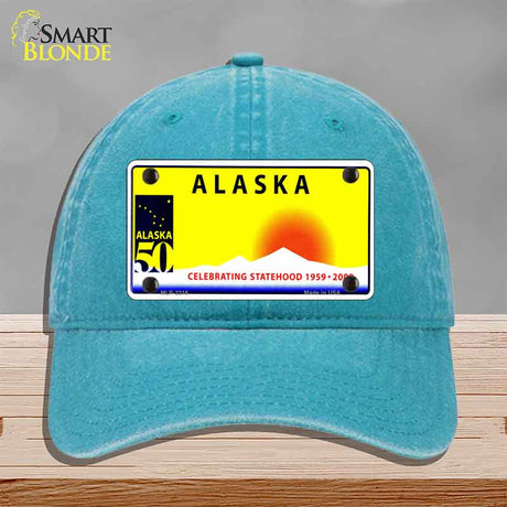 Alaska State Blank Novelty License Plate Hat HAT-MLP-2216