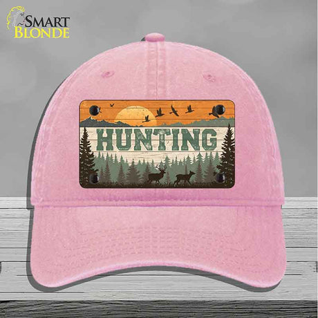 Hunting Sunset Novelty License Plate Hat HAT-MLP-14511