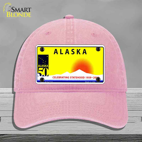 Alaska State Blank Novelty License Plate Hat HAT-MLP-2216