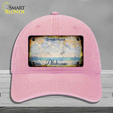 Alabama State Rusty Novelty License Plate Hat HAT-MLP-8118