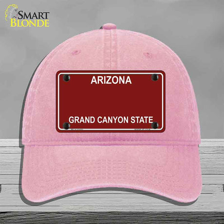 Arizona Red Novelty License Plate Hat HAT-MLP-8580