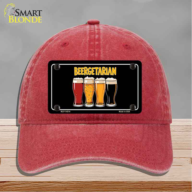 Beergetarian Novelty License Plate Hat HAT-MLP-14514