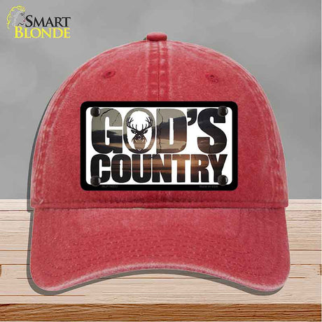 Gods Country Novelty License Plate Hat HAT-MLP-14517