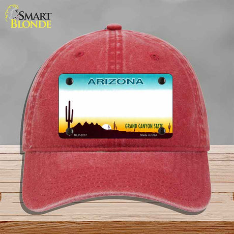 Arizona State Blank Novelty License Plate Hat HAT-MLP-2217