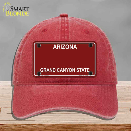 Arizona Red Novelty License Plate Hat HAT-MLP-8580