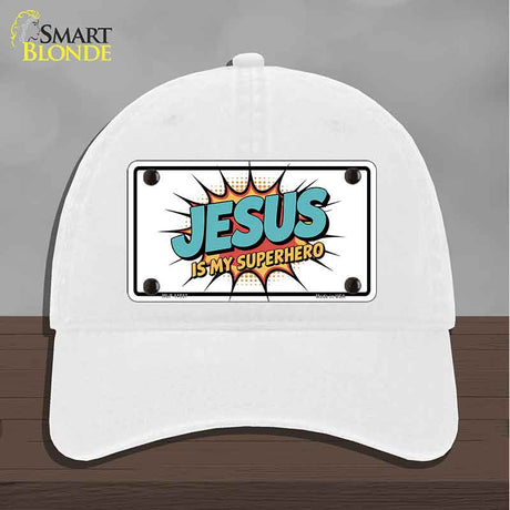 Jesus is My Superhero Novelty License Plate Hat HAT-MLP-14537