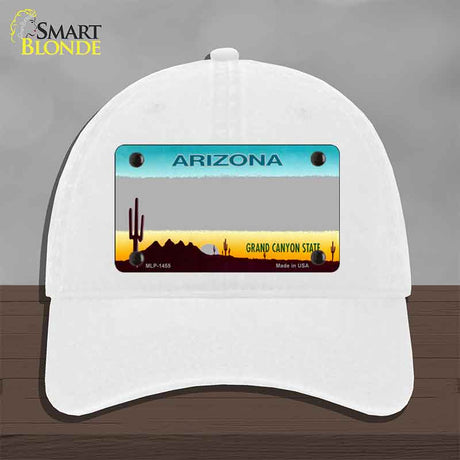 Arizona Gray State Blank Novelty License Plate Hat HAT-MLP-1455