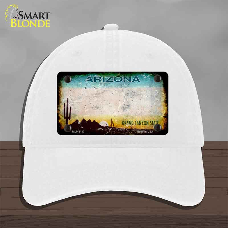 Arizona State Rusty Novelty License Plate Hat HAT-MLP-8117