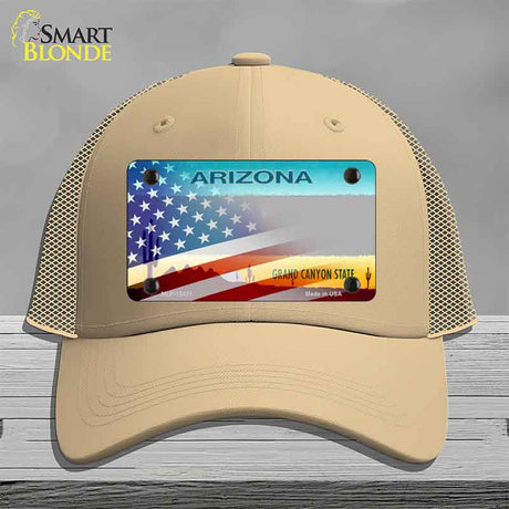 Arizona License Plate American Flag Novelty License Plate Hat HAT-MLP-12431