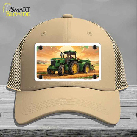 Tractor Sunset Novelty License Plate Hat HAT-MLP-14508