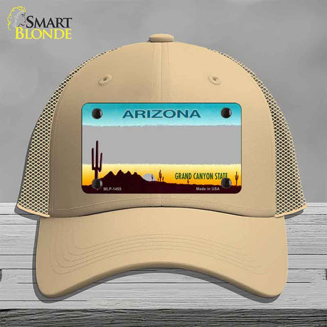 Arizona Gray State Blank Novelty License Plate Hat HAT-MLP-1455