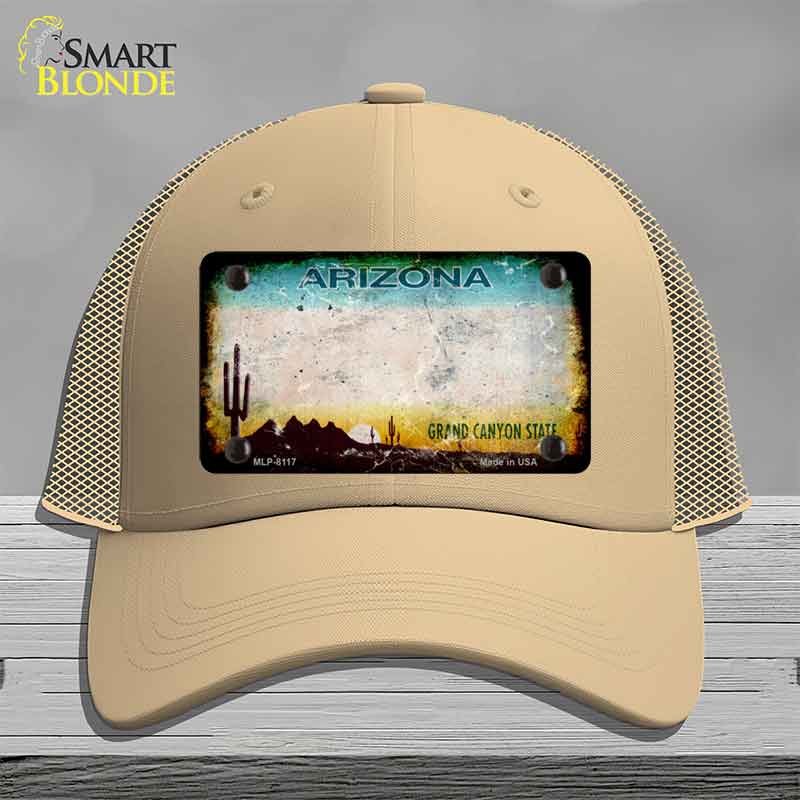 Arizona State Rusty Novelty License Plate Hat HAT-MLP-8117