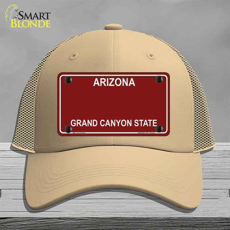 Arizona Red Novelty License Plate Hat HAT-MLP-8580