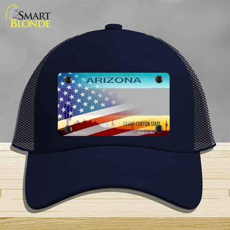 Arizona License Plate American Flag Novelty License Plate Hat HAT-MLP-12431