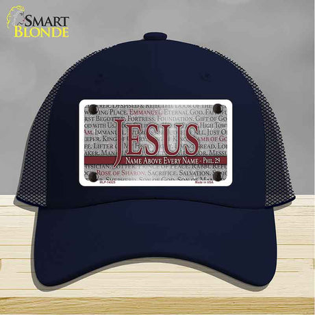 Jesus Name Above Every Name Novelty License Plate Hat HAT-MLP-14525