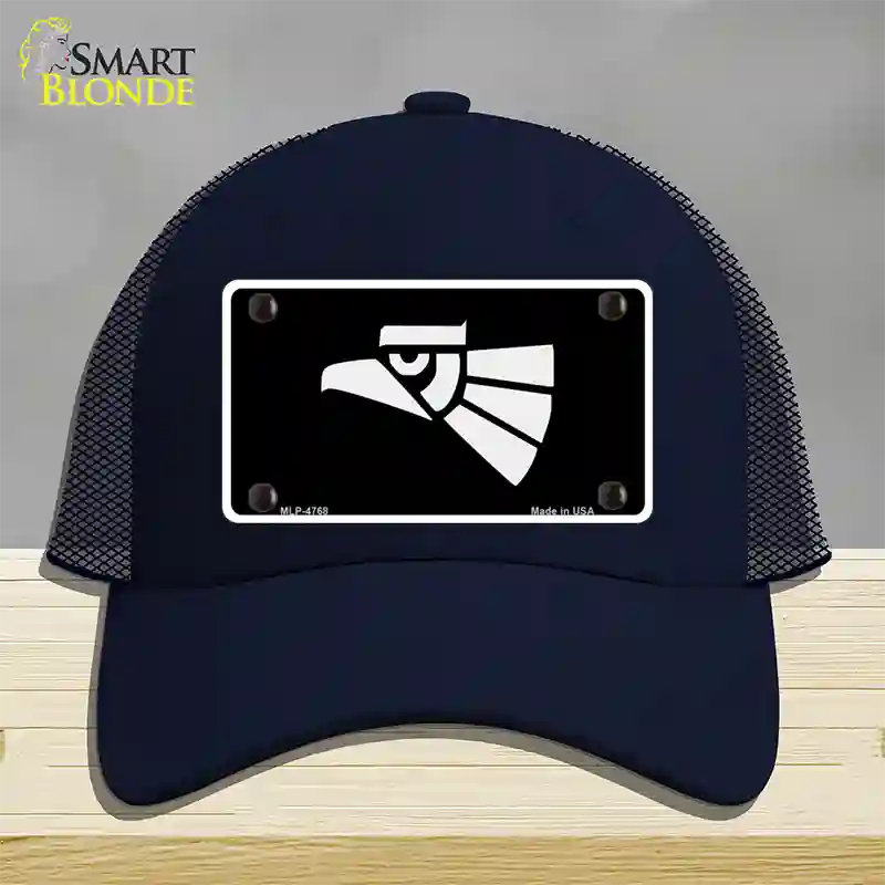 Made In Mexico Eagle Novelty License Plate Hat Mesh / Navy