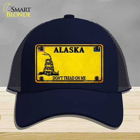 Alaska Dont Tread On Me Novelty License Plate Hat HAT-MLP-8834